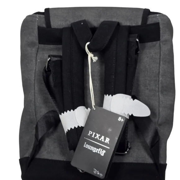 Loungefly Pixar Cars Canvas Us 66 Patch Minin Backpack Nwt - Picture 3 of 4